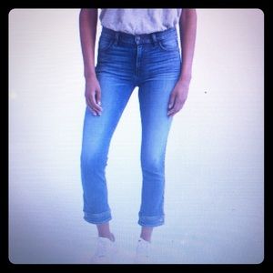Hudson Nico Mid-Rise Cigarette Crop Jeans